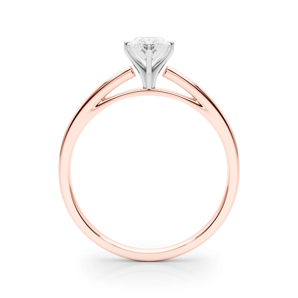 Classic Plain Cathedral Engagement Ring - Image 95
