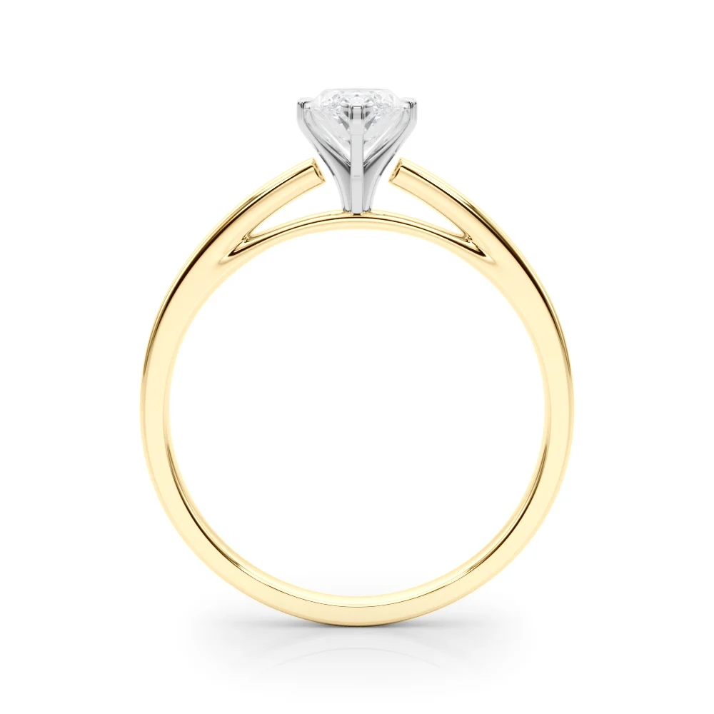 Classic Plain Cathedral Engagement Ring - Image 55