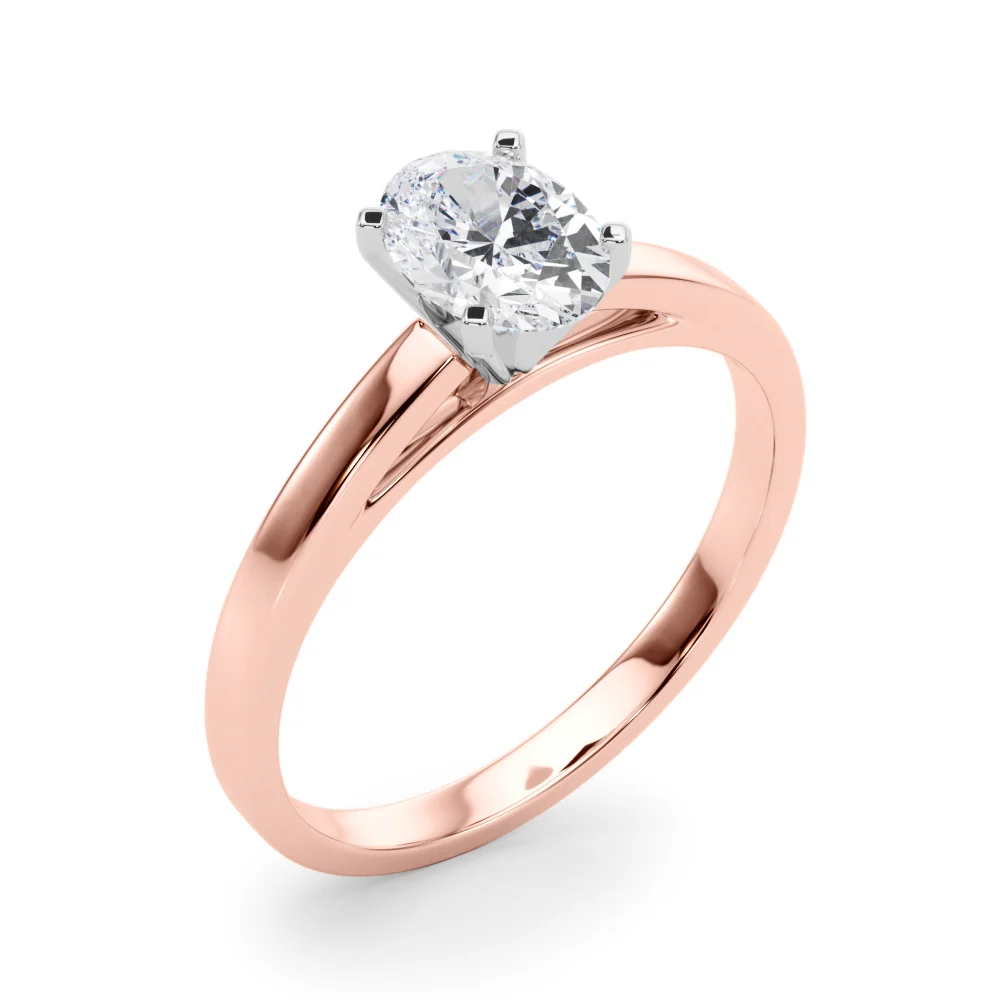 Classic Plain Cathedral Engagement Ring - Image 116