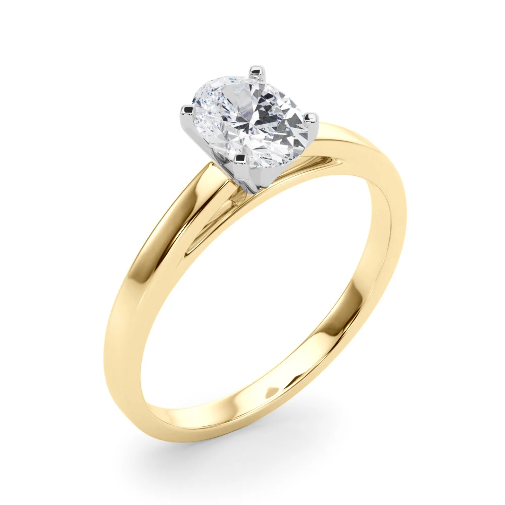 Classic Plain Cathedral Engagement Ring - Image 76