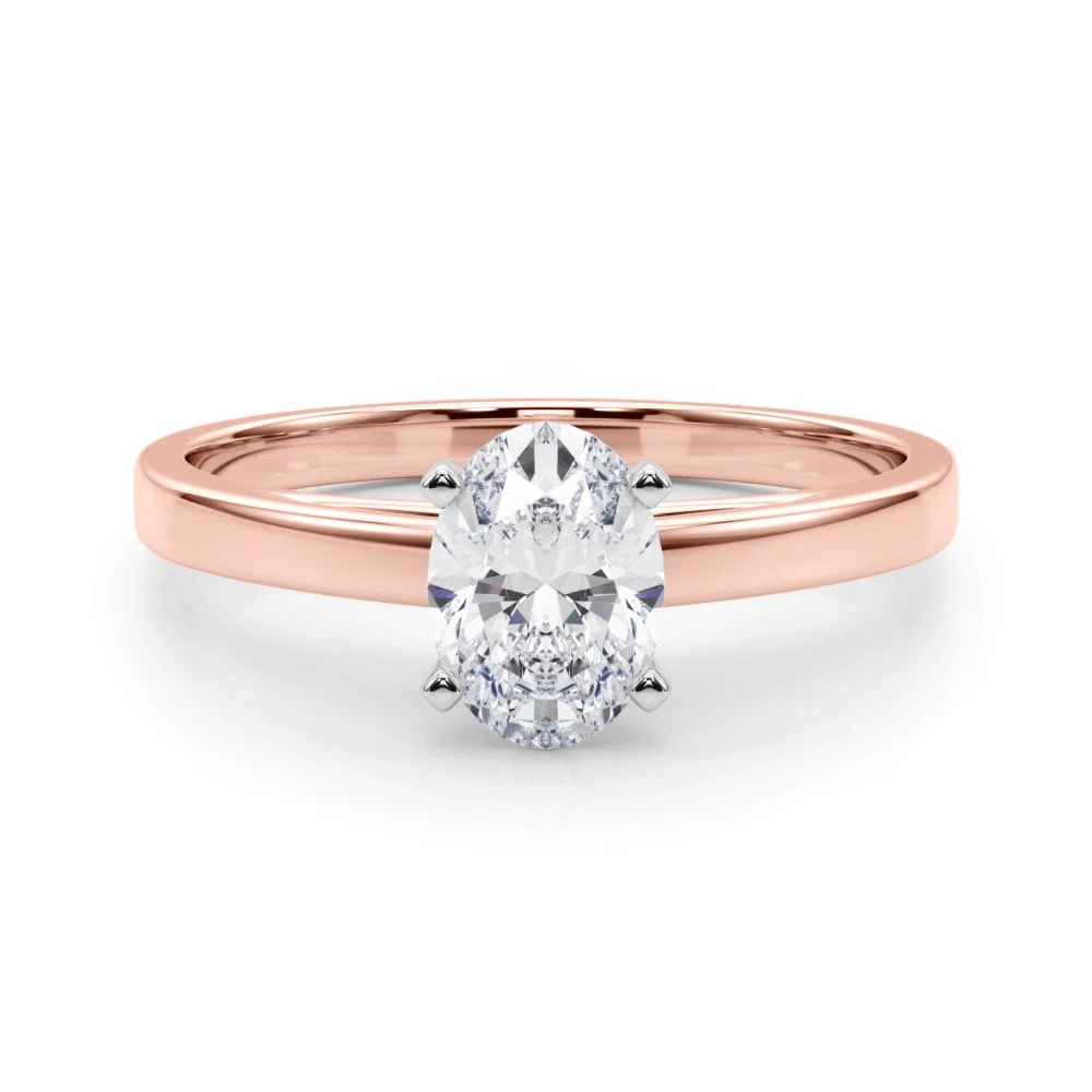 Classic Plain Cathedral Engagement Ring - Image 106