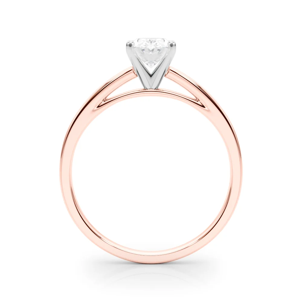 Classic Plain Cathedral Engagement Ring - Image 96