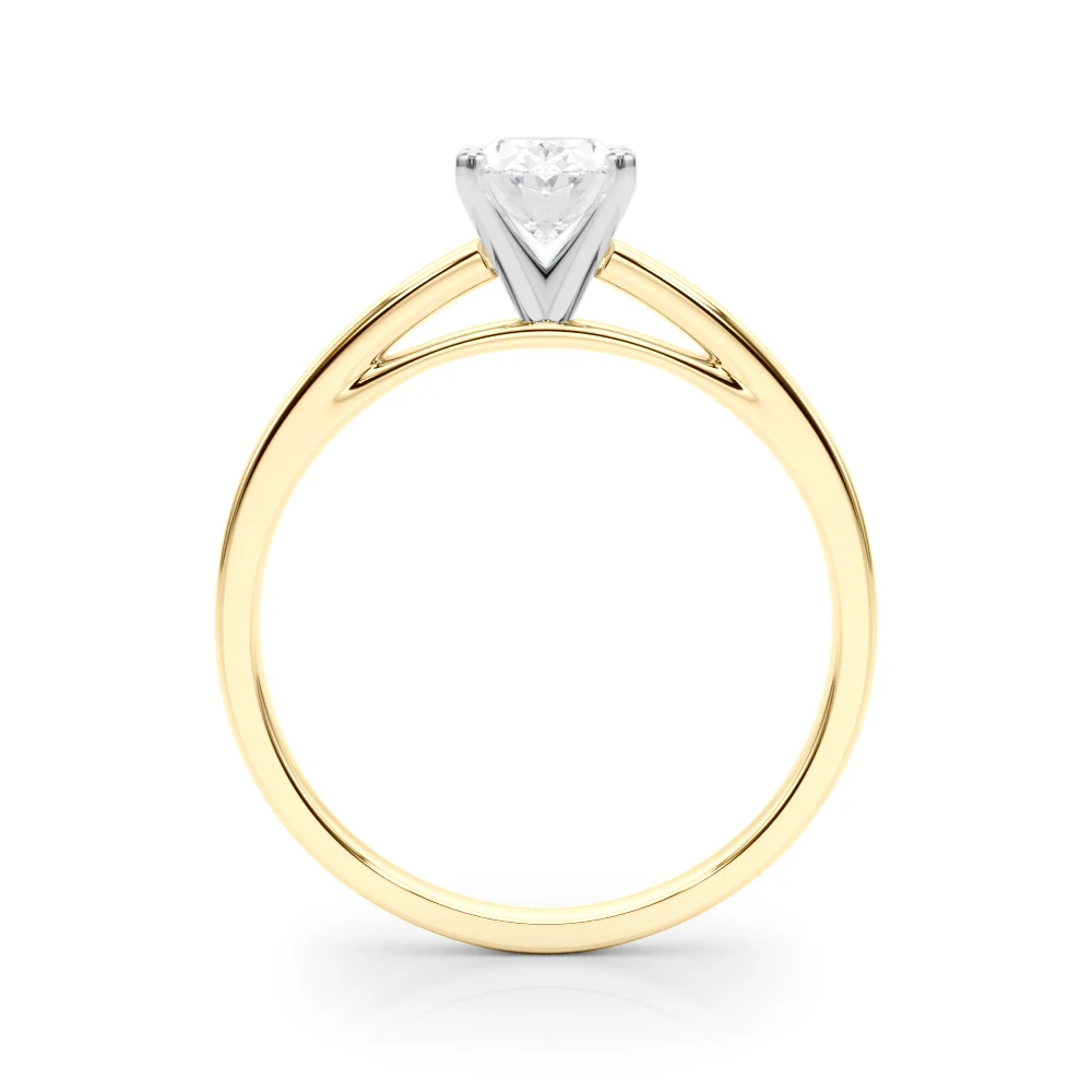 Classic Plain Cathedral Engagement Ring - Image 56