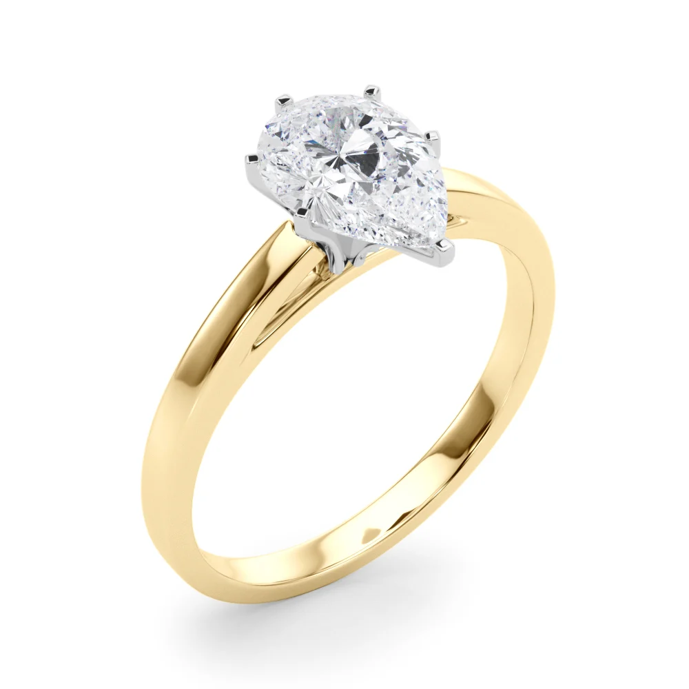 Classic Plain Cathedral Engagement Ring - Image 77
