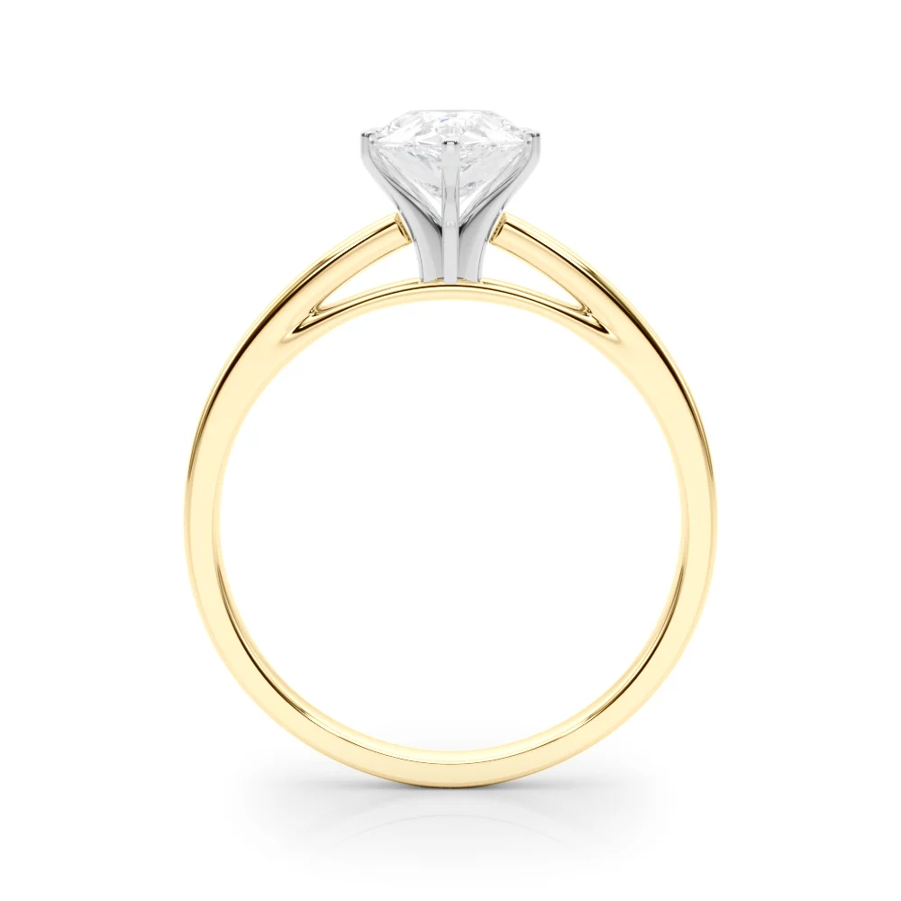 Classic Plain Cathedral Engagement Ring - Image 57