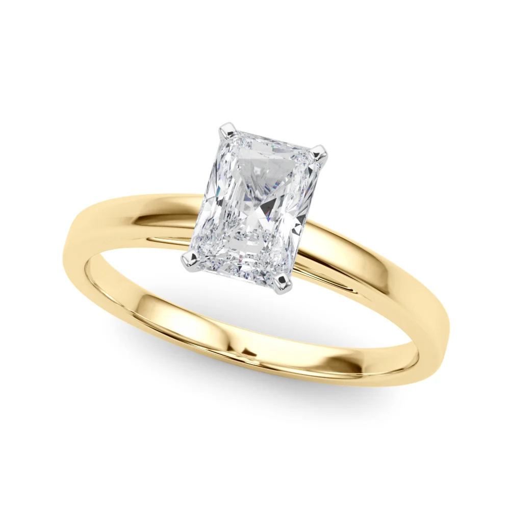 Classic Plain Cathedral Engagement Ring - Image 48