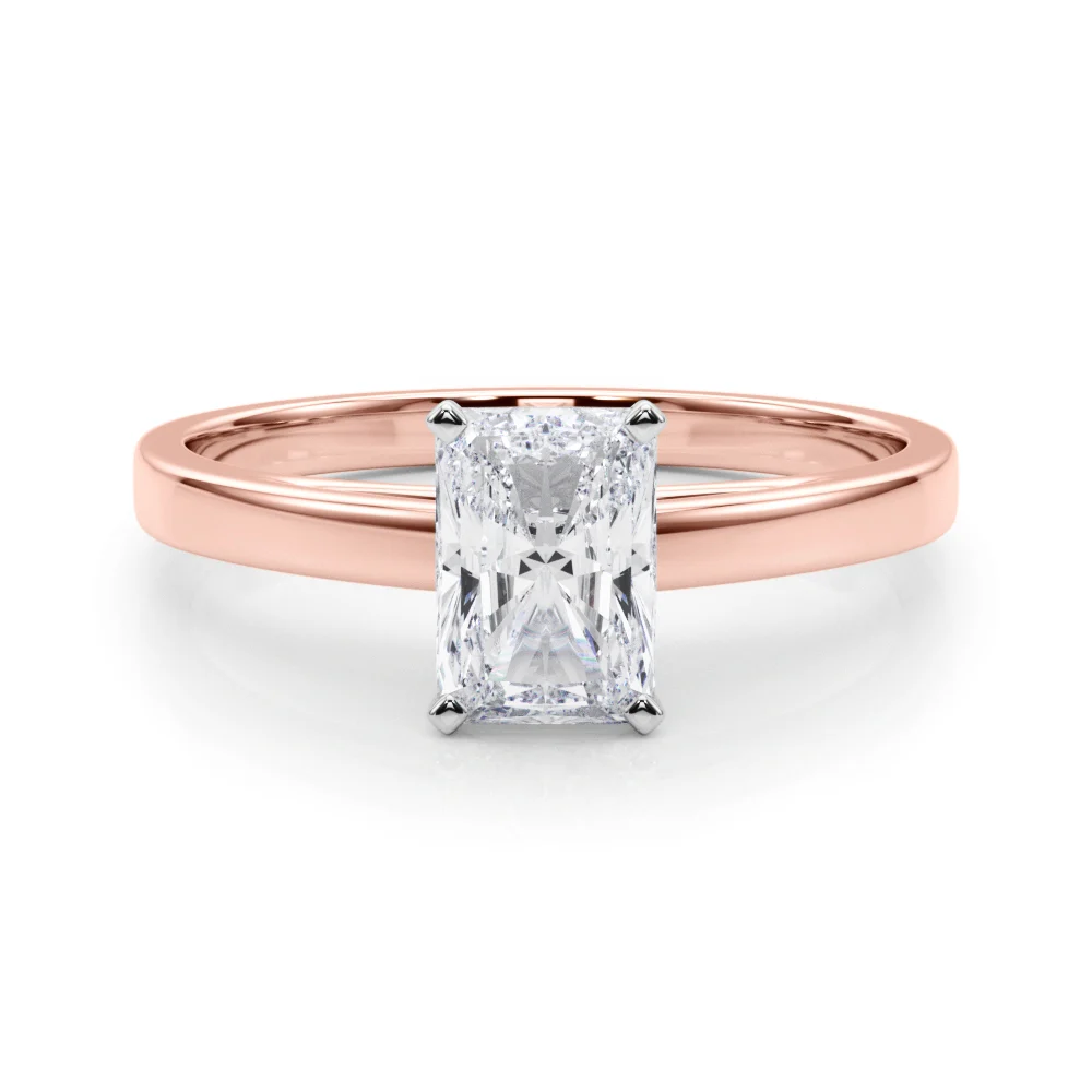 Classic Plain Cathedral Engagement Ring - Image 108