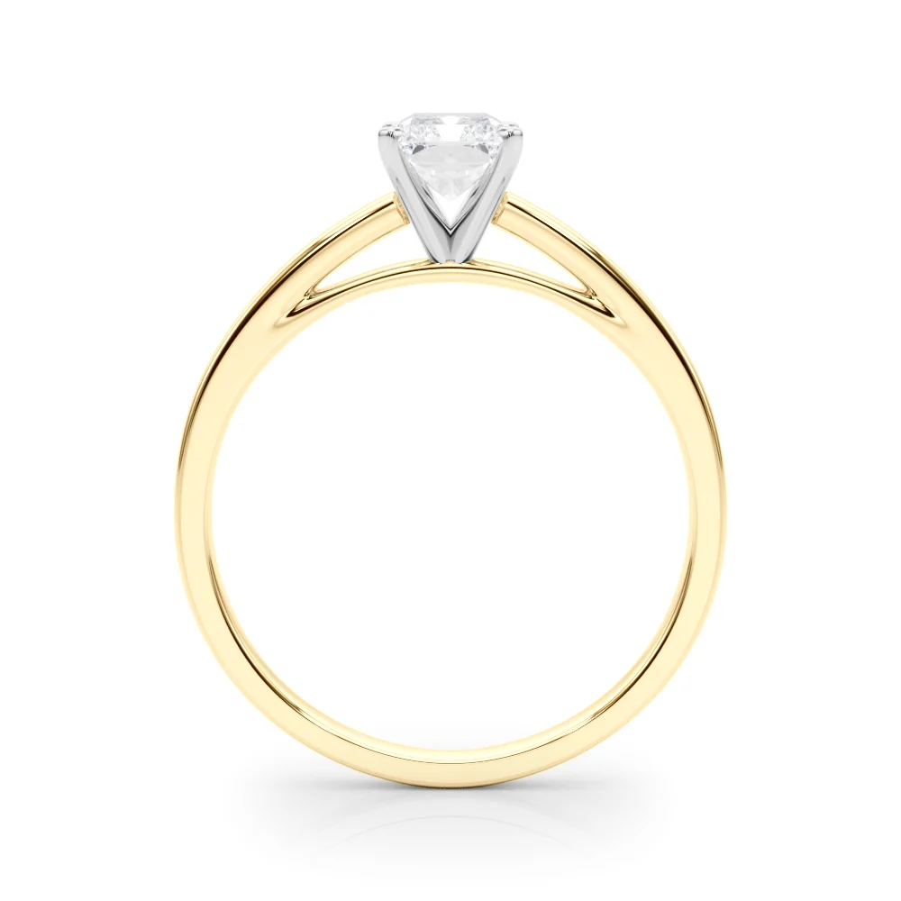 Classic Plain Cathedral Engagement Ring - Image 58