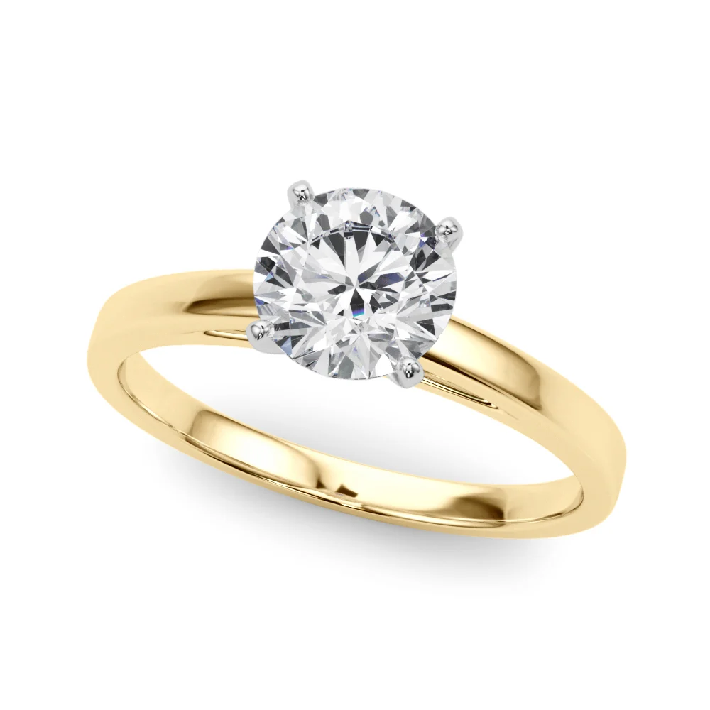 Classic Plain Cathedral Engagement Ring - Image 49
