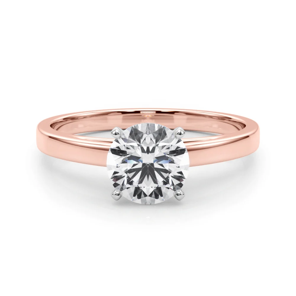 Classic Plain Cathedral Engagement Ring - Image 109