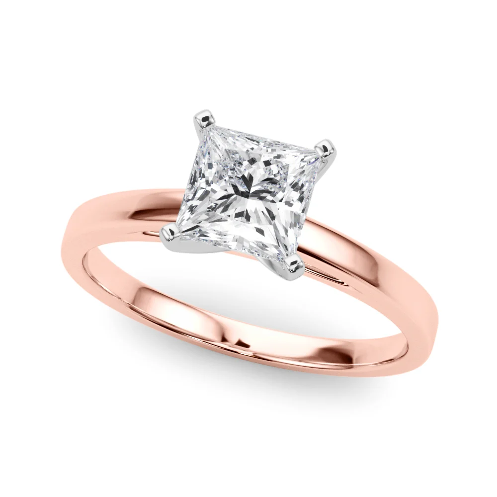 Classic Plain Cathedral Engagement Ring - Image 90