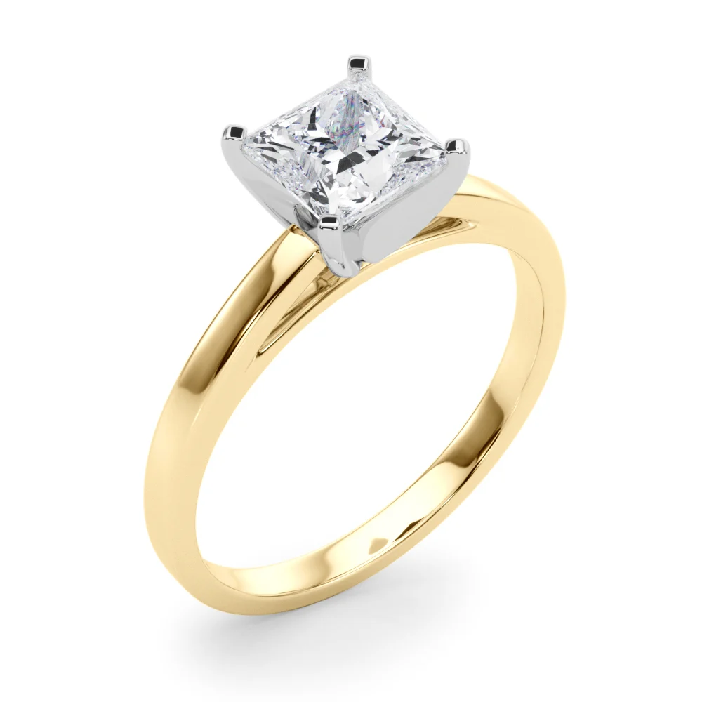 Classic Plain Cathedral Engagement Ring - Image 80