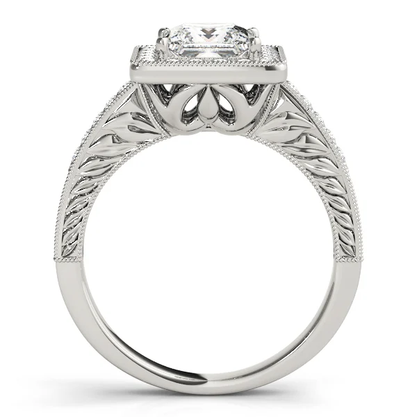 ENGAGEMENT RINGS HALO SQUARE & CUS - Image 2