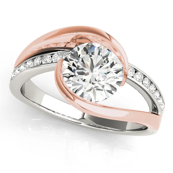 Bypass Split Shank Engagement Ring - Image 9