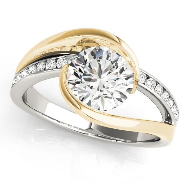Bypass Split Shank Engagement Ring - Image 5