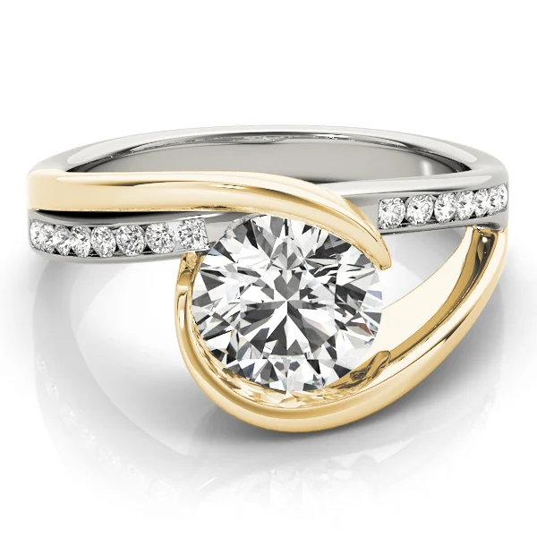 Bypass Split Shank Engagement Ring - Image 7