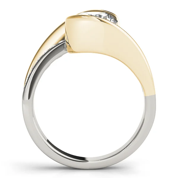 Bypass Split Shank Engagement Ring - Image 6