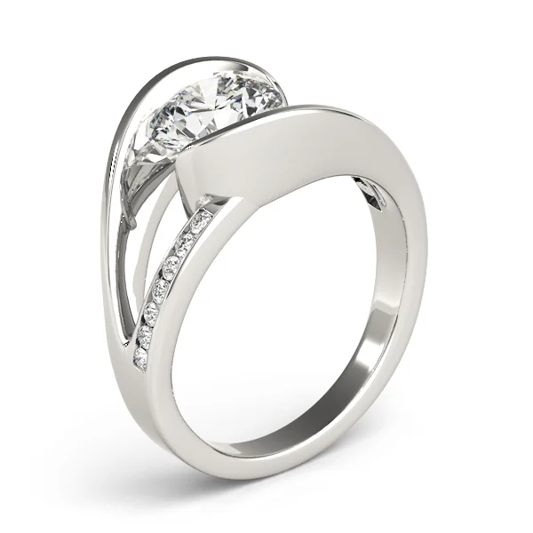 Bypass Split Shank Engagement Ring - Image 4