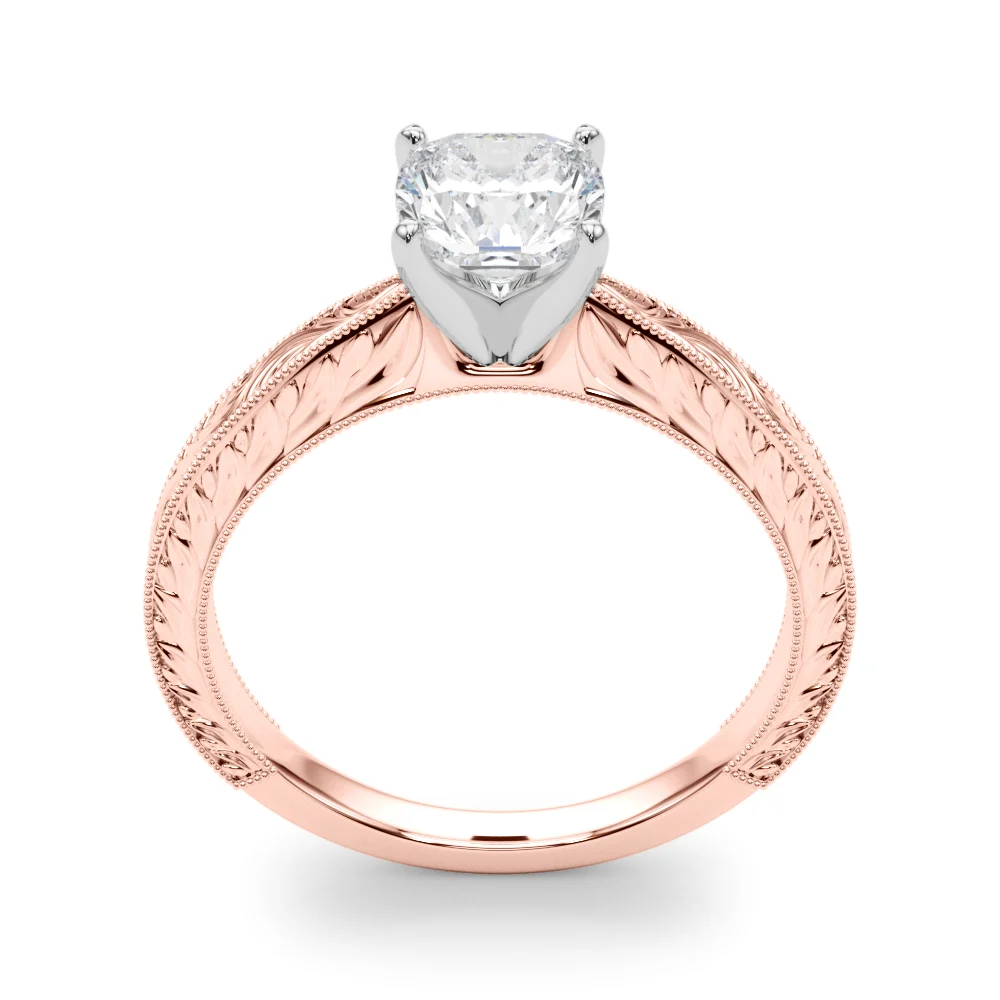 Vintage-inspired Milgrain Engagement Ring - Image 108