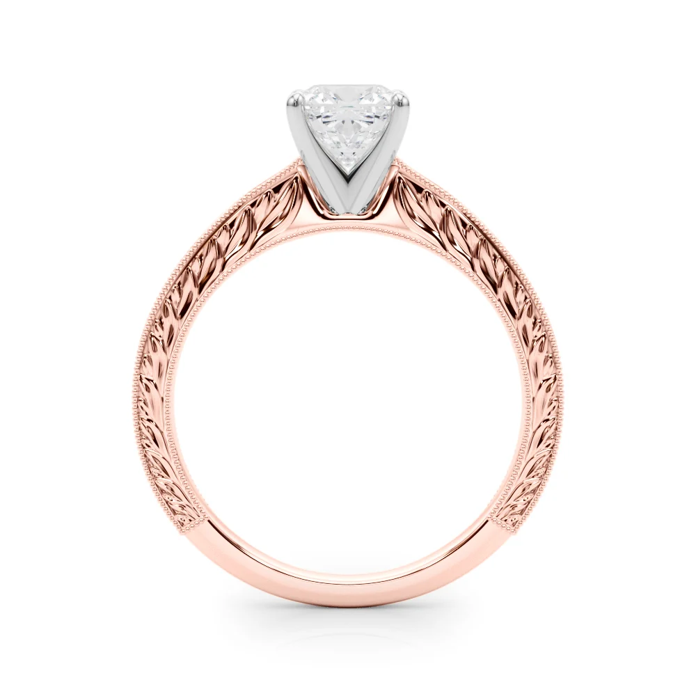Vintage-inspired Milgrain Engagement Ring - Image 138