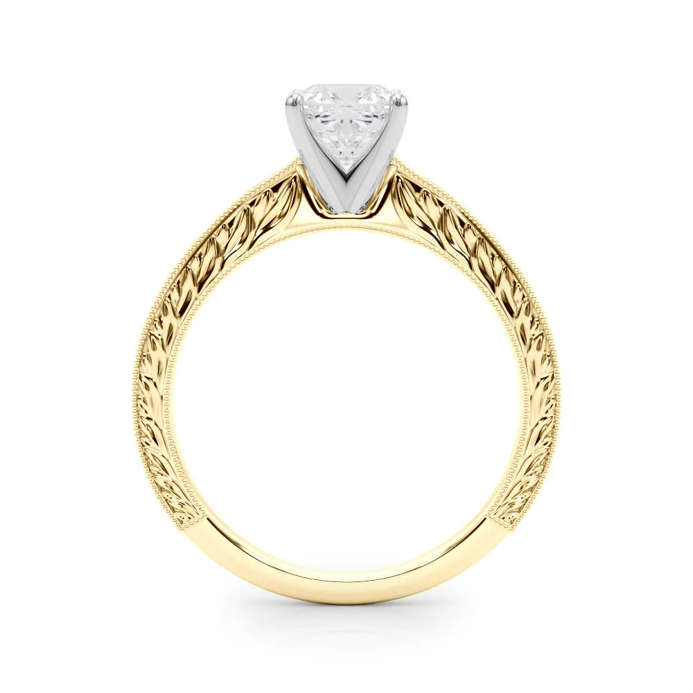 Vintage-inspired Milgrain Engagement Ring - Image 90