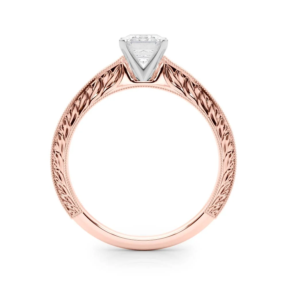 Vintage-inspired Milgrain Engagement Ring - Image 109