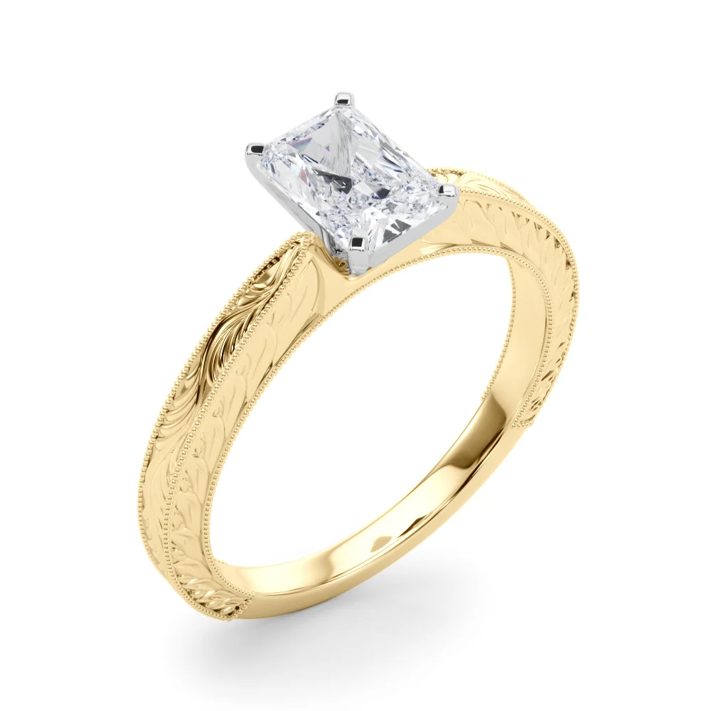 Vintage-inspired Milgrain Engagement Ring - Image 86