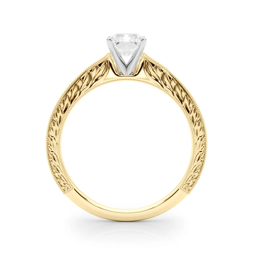 Vintage-inspired Milgrain Engagement Ring - Image 66