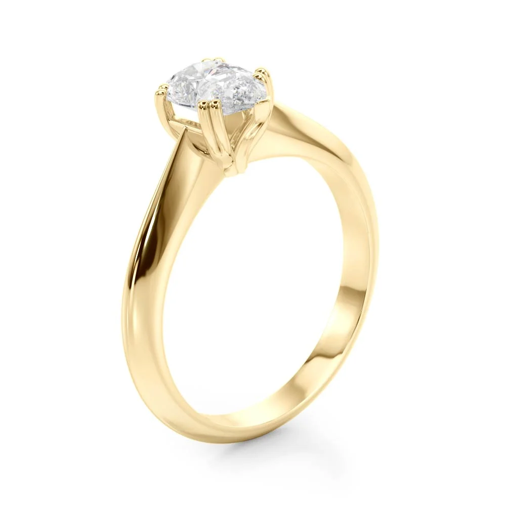 DOUBLE PRONG PS ENGAGEMENT RING - Image 9