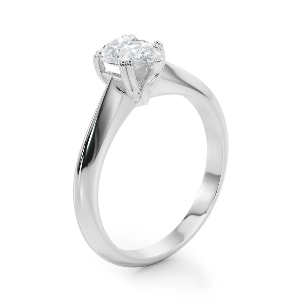 DOUBLE PRONG PS ENGAGEMENT RING - Image 4