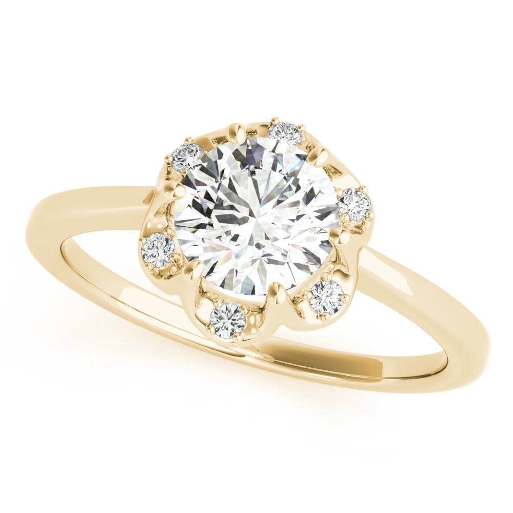 ENGAGEMENT RINGS ROUND CENTER - Image 5