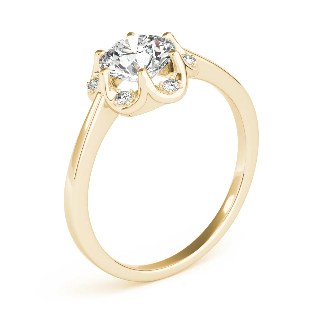 ENGAGEMENT RINGS ROUND CENTER - Image 8