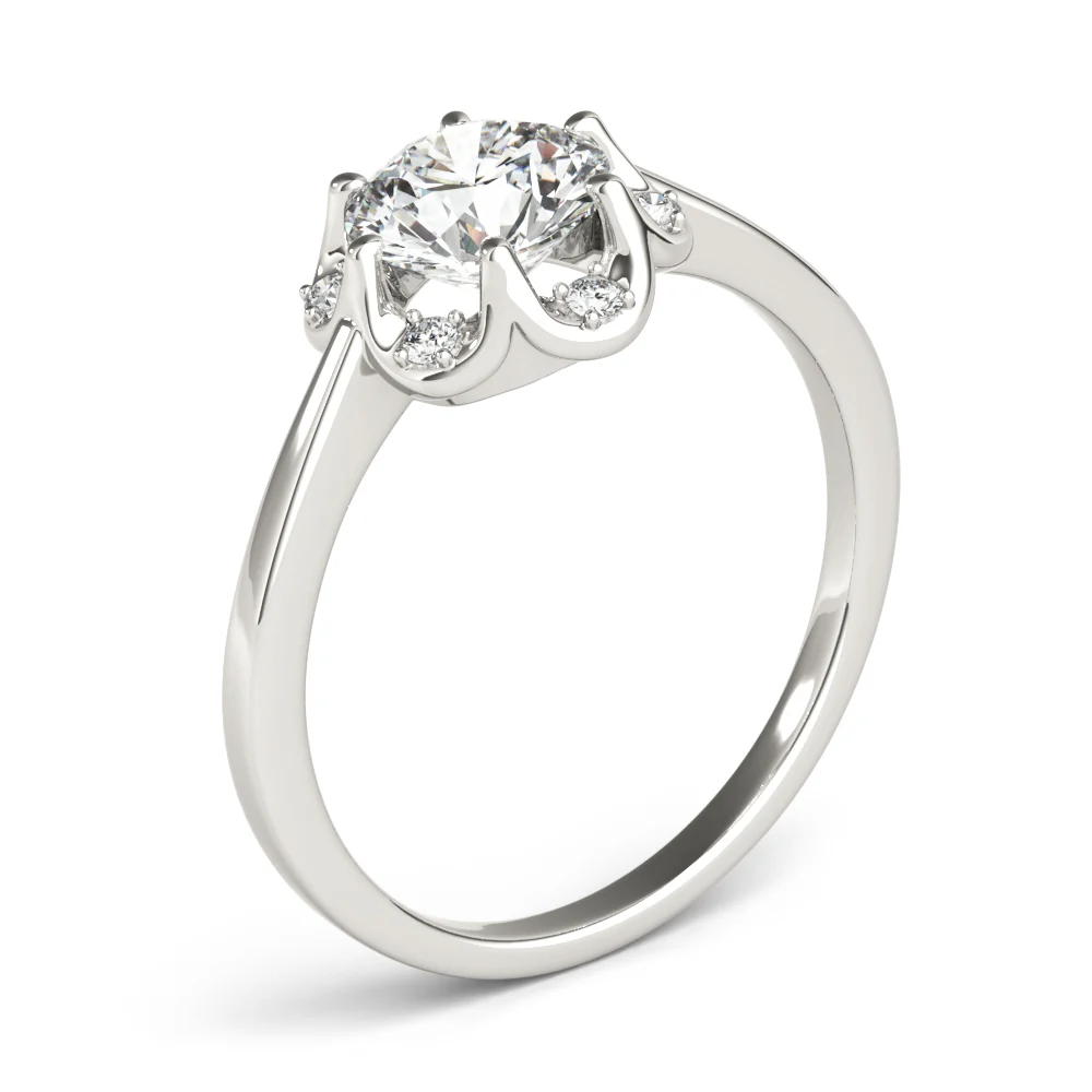 ENGAGEMENT RINGS ROUND CENTER - Image 4