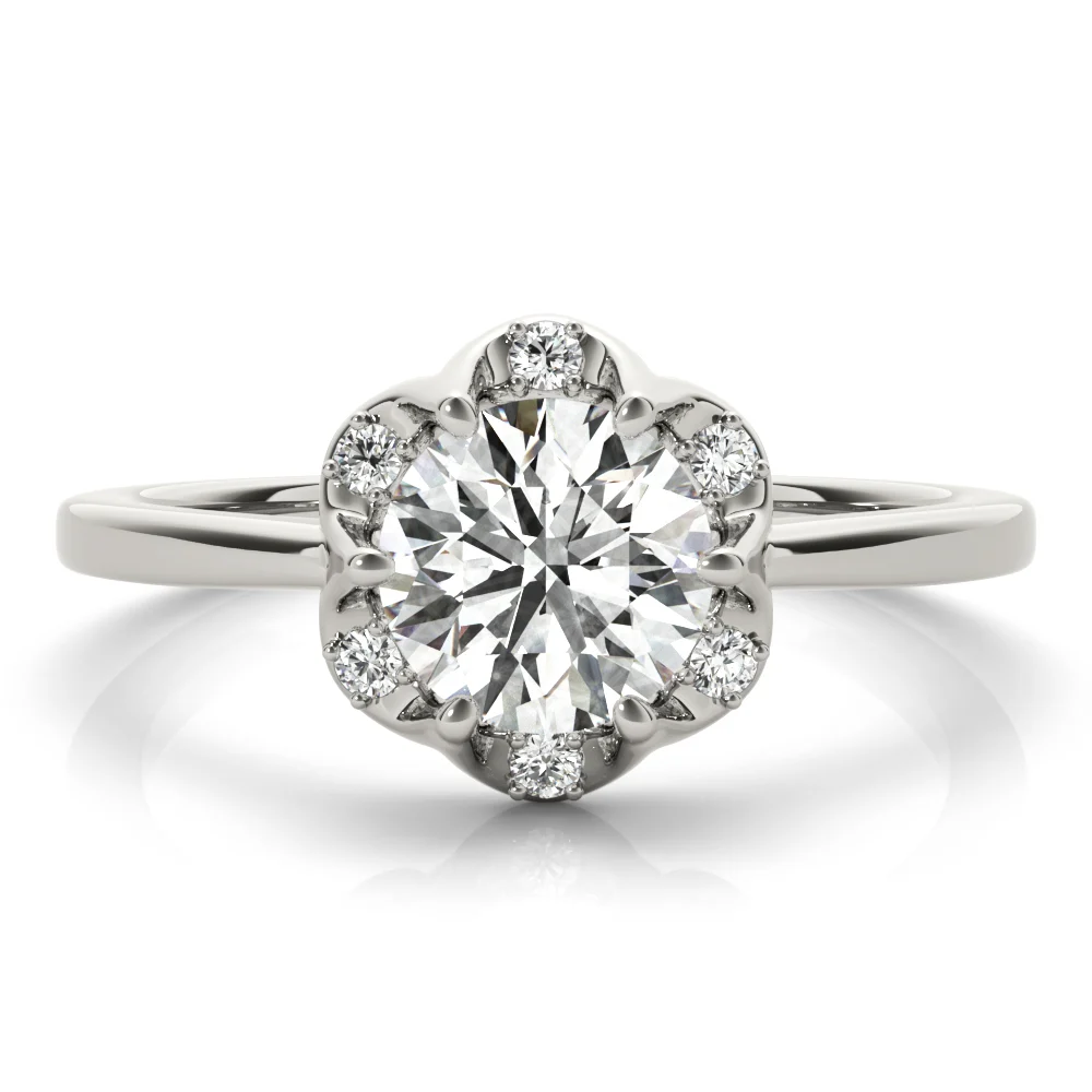 ENGAGEMENT RINGS ROUND CENTER - Image 3