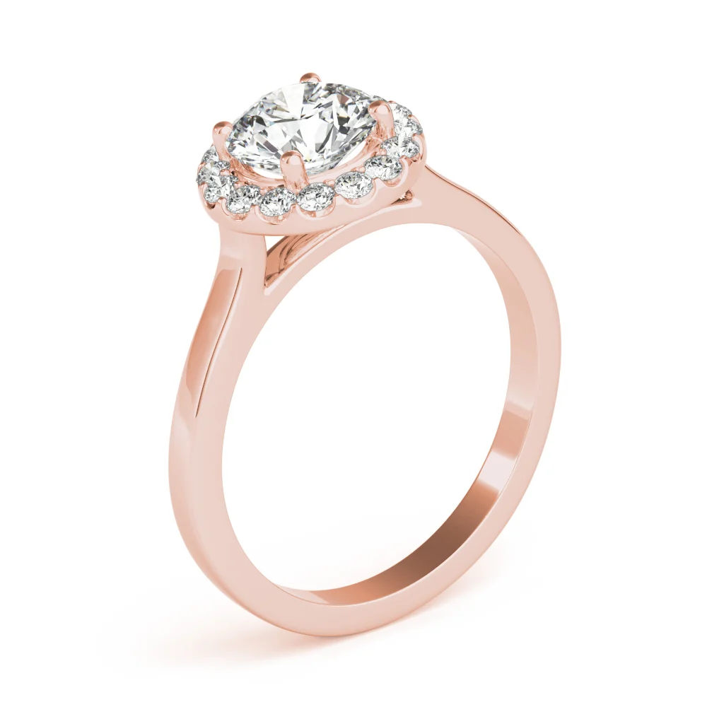 ENGAGEMENT RINGS ROUND HALO - Image 12