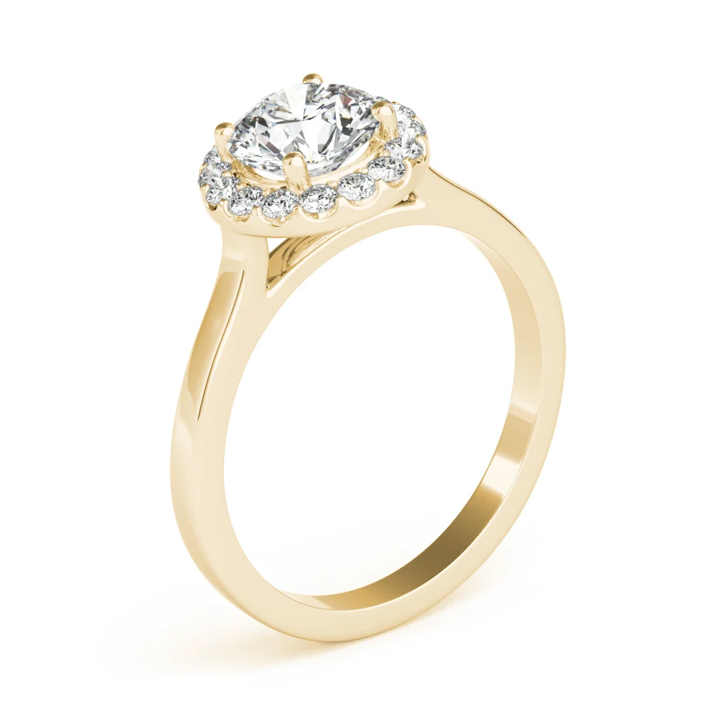 ENGAGEMENT RINGS ROUND HALO - Image 8