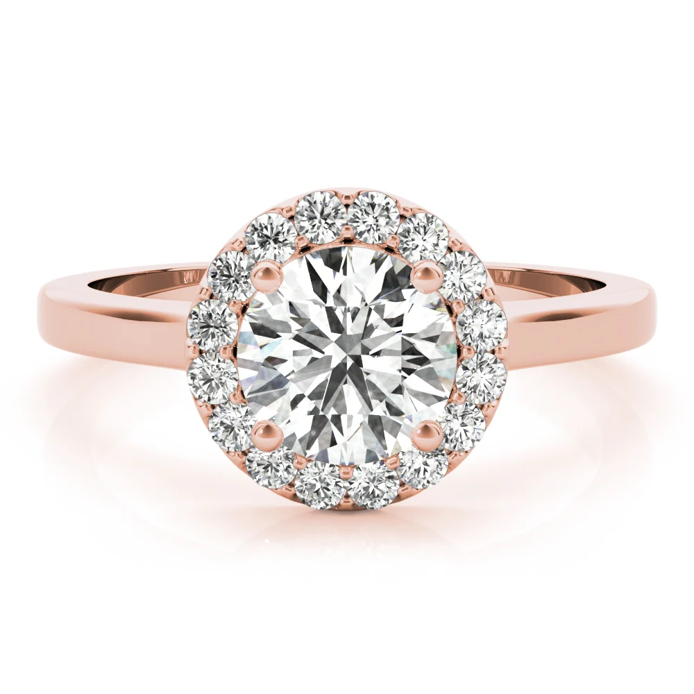 ENGAGEMENT RINGS ROUND HALO - Image 11