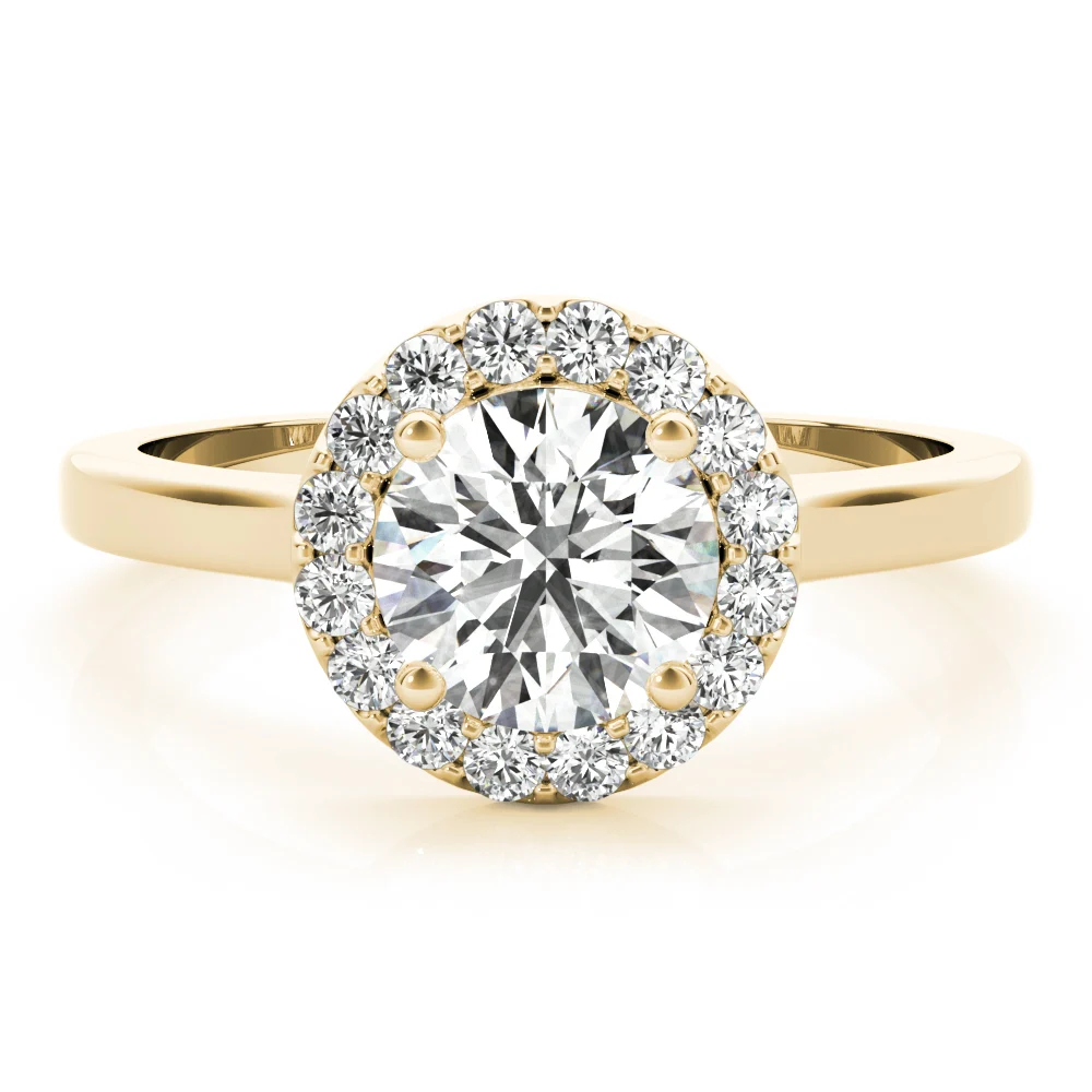 ENGAGEMENT RINGS ROUND HALO - Image 7