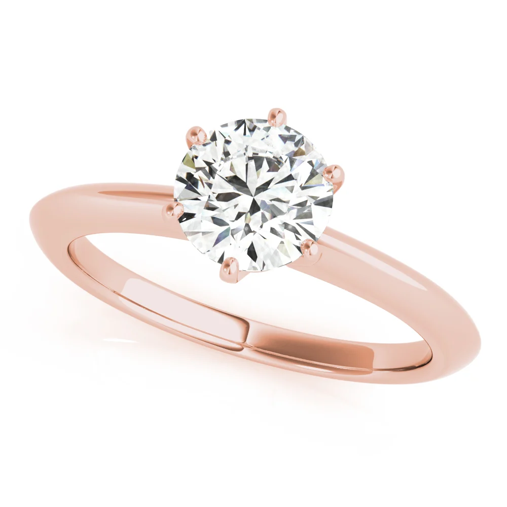 6-Prong Round Solitaire Engagement Ring - Image 42