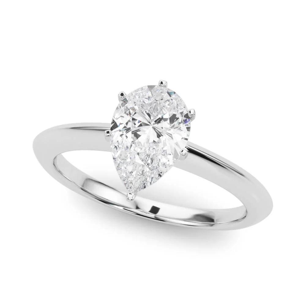 6-Prong Round Solitaire Engagement Ring - Image 5