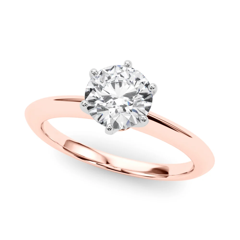 6-Prong Round Solitaire Engagement Ring - Image 84