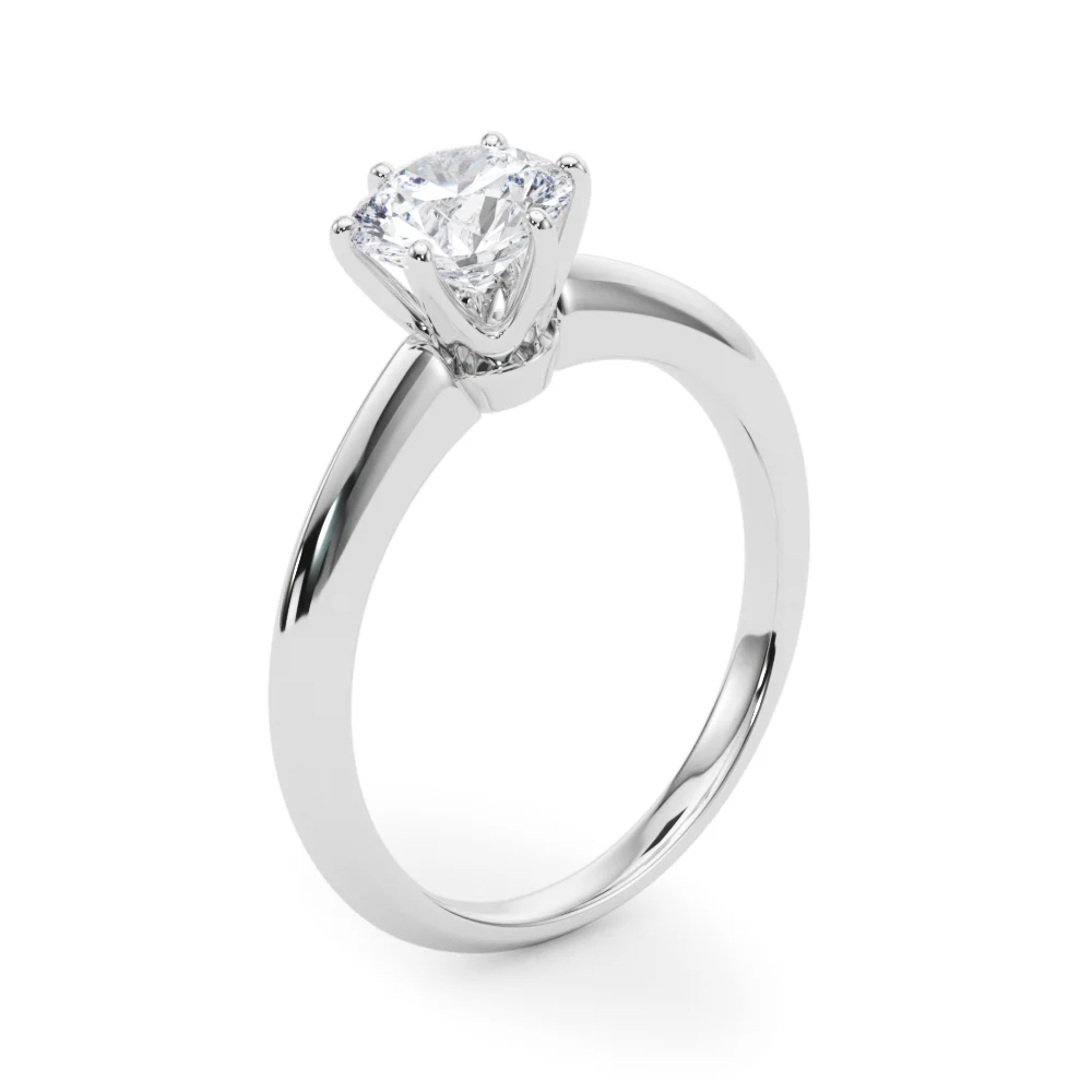 6-Prong Round Solitaire Engagement Ring - Image 27