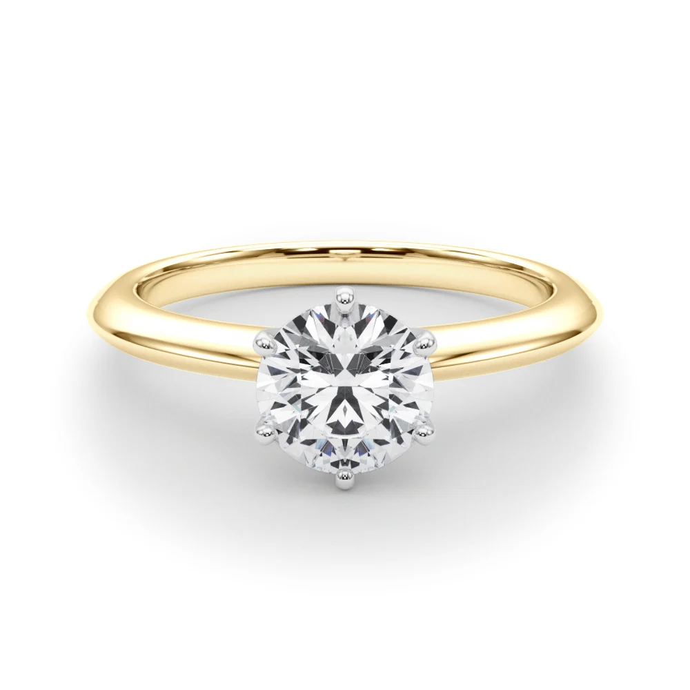 6-Prong Round Solitaire Engagement Ring - Image 64