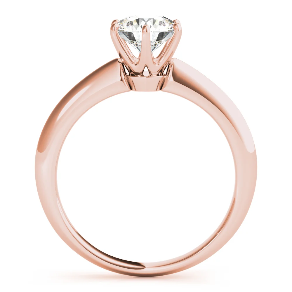 6-Prong Round Solitaire Engagement Ring - Image 43