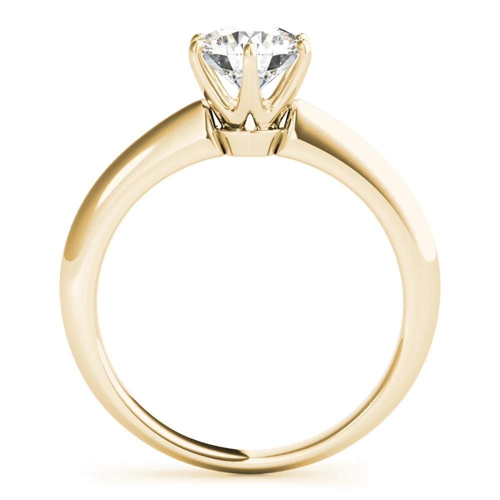 6-Prong Round Solitaire Engagement Ring - Image 39