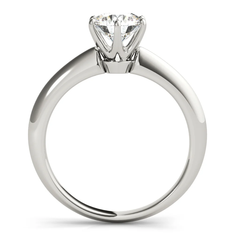 6-Prong Round Solitaire Engagement Ring - Image 20