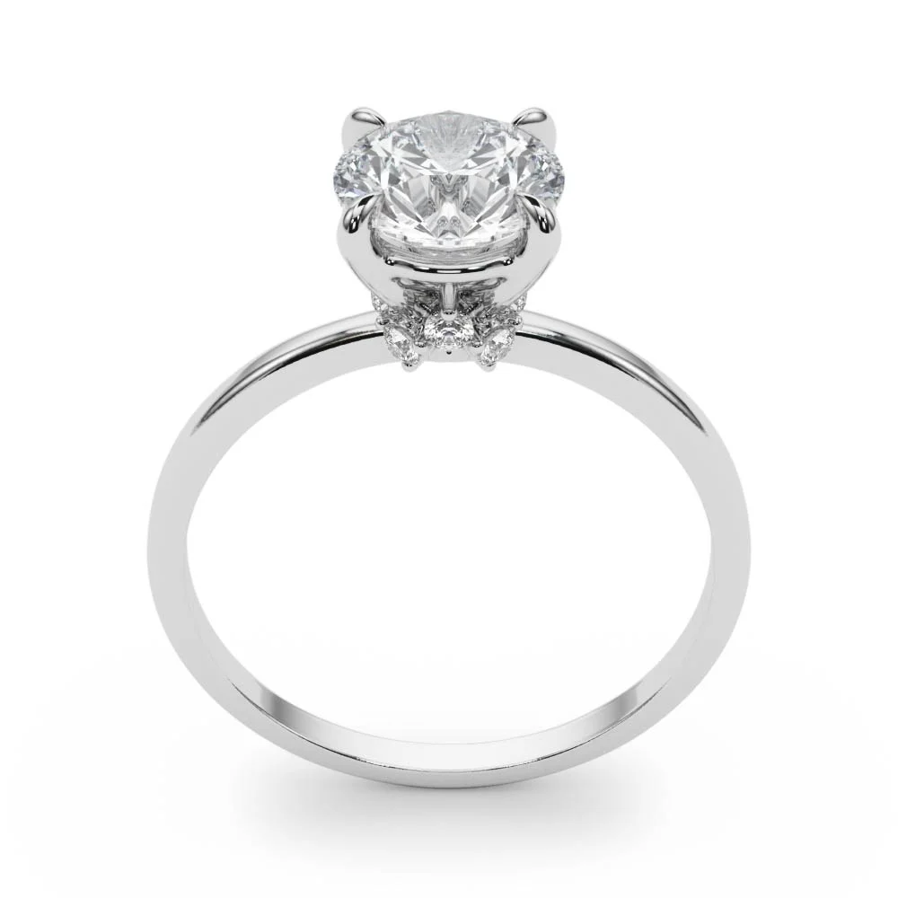 Solitaire Engagement Ring - Image 5