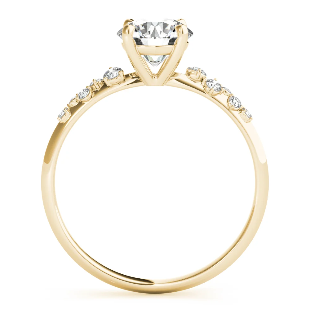 Scattered Diamond Engagement Ring - Image 10