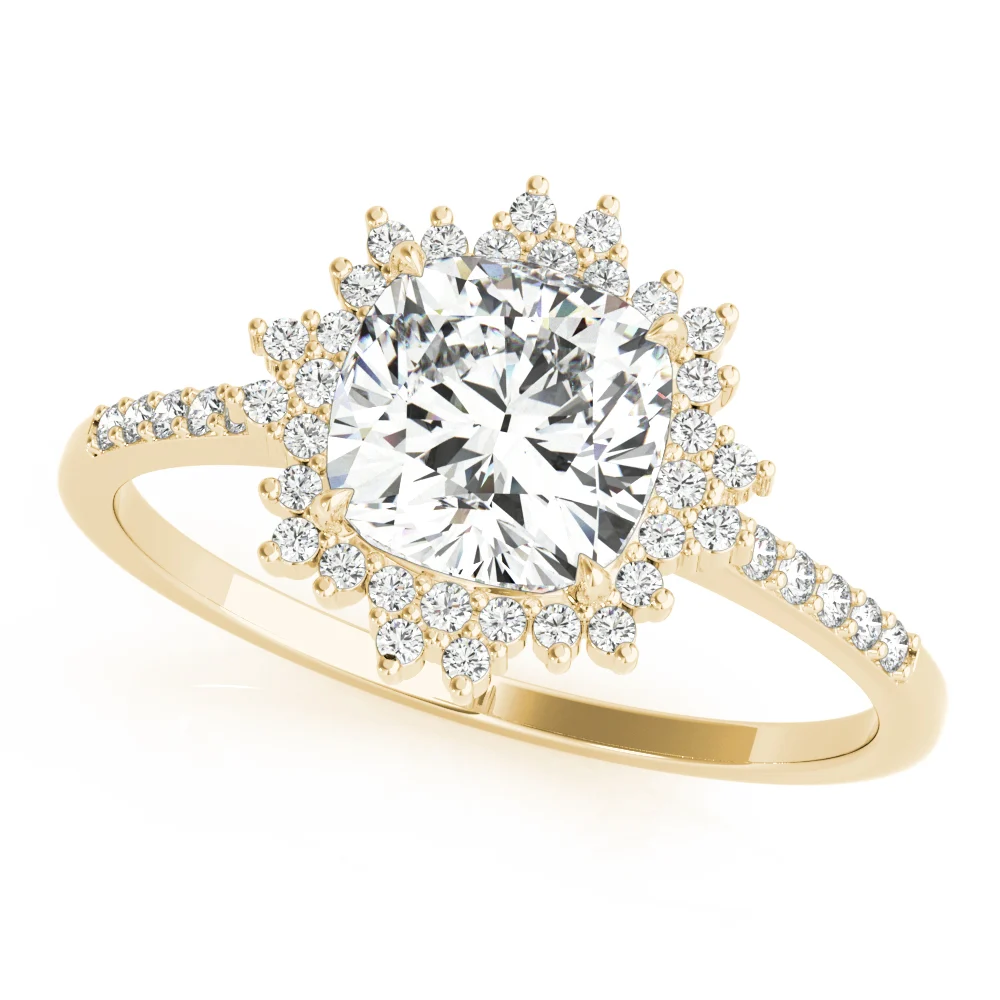 ENGAGEMENT RING CUSHION CENTER - Image 6