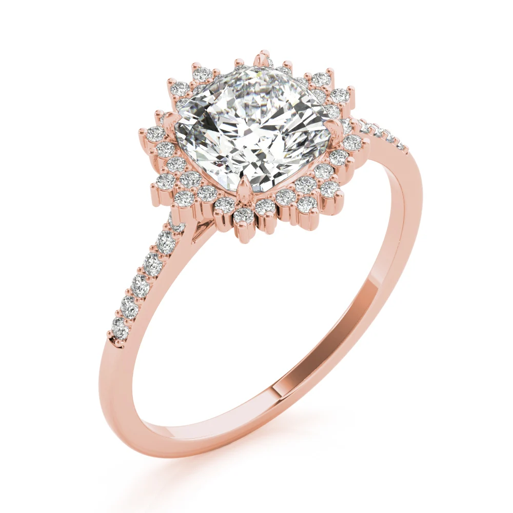 ENGAGEMENT RING CUSHION CENTER - Image 14